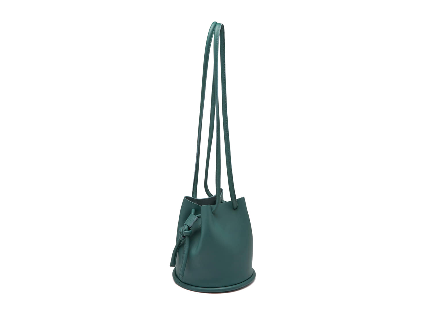 Leather Pipe bag - Green